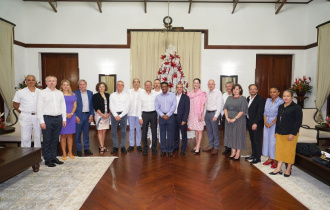 President Faure receives EU Delegation at State House