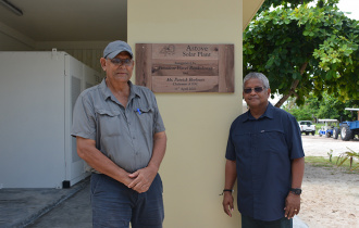 President Ramkalawan inaugurates Astove and Farquhar Solar farm