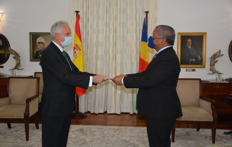 Accreditation of Spanish Ambassador