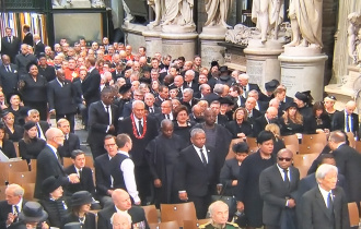 President pays final respects to Her Majesty Queen Elizabeth II