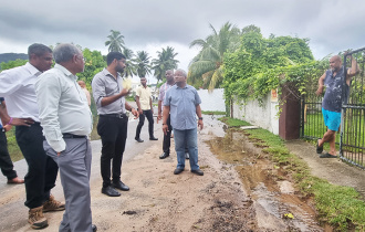 President visit key sites affected by heavy rain and calls on all agencies to remain alert