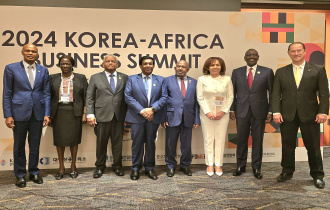 President Ramkalawan delivers statement at Korea-Africa Business Summit