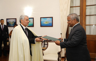 President Ramkalawan Receives Credentials from New Algerian Ambassador, Discusses Enhanced Cooperation