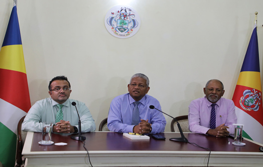 President Ramkalawan announces changes in the Cabinet of Ministers