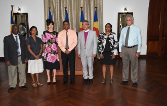 Two members of the Truth, Reconciliation and National Unity Commission takes their Oaths