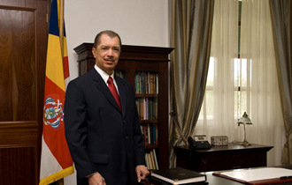 President Michel At CHOGM 2011 In Perth