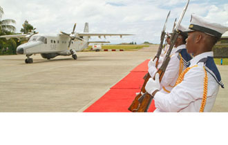 SAF Dornier Aircraft Arrives