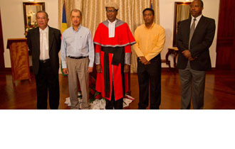 Justice Edirimuni De Silva Sworn Into Office