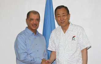 Official Visit of the United Nations Secretary General to Seychelles