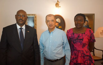 President Michel meets with Ugandan Special Envoy