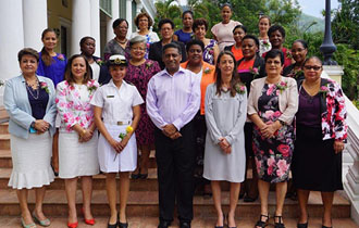 International Women’s Day 2017 – President Faure hosts women’s round table discussion