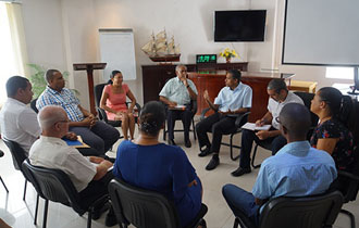 President Faure visits the National Tender Board