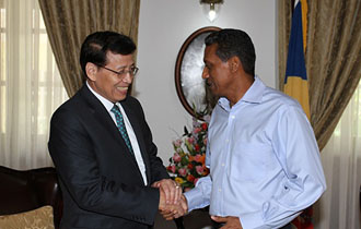 President Faure meets Special Envoy from Indonesia