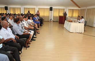 President Faure Meets Directors General and Directors  in the Public Service