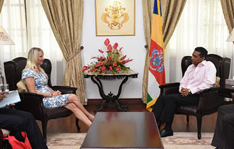 Courtesy Call by the EU Ambassador to Seychelles